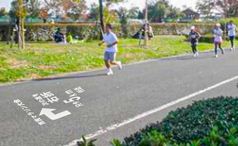 道路の床シール